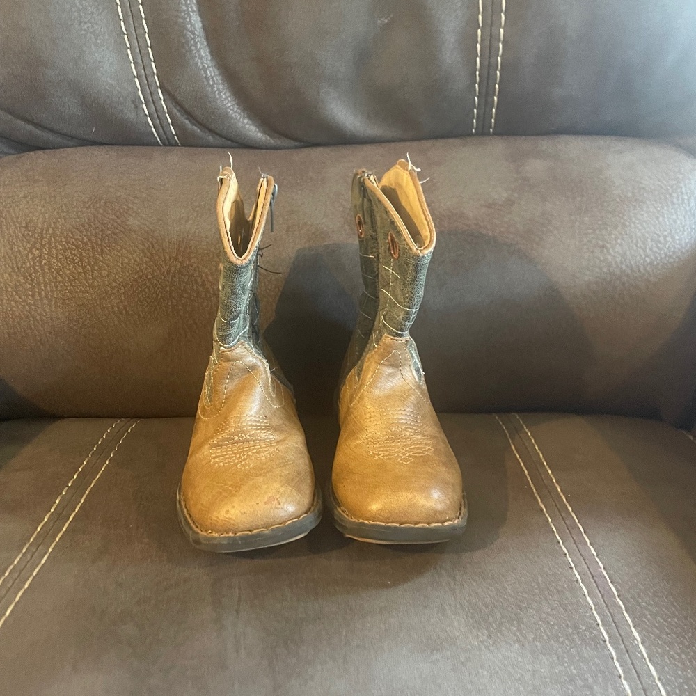 Little cowboy roper boots